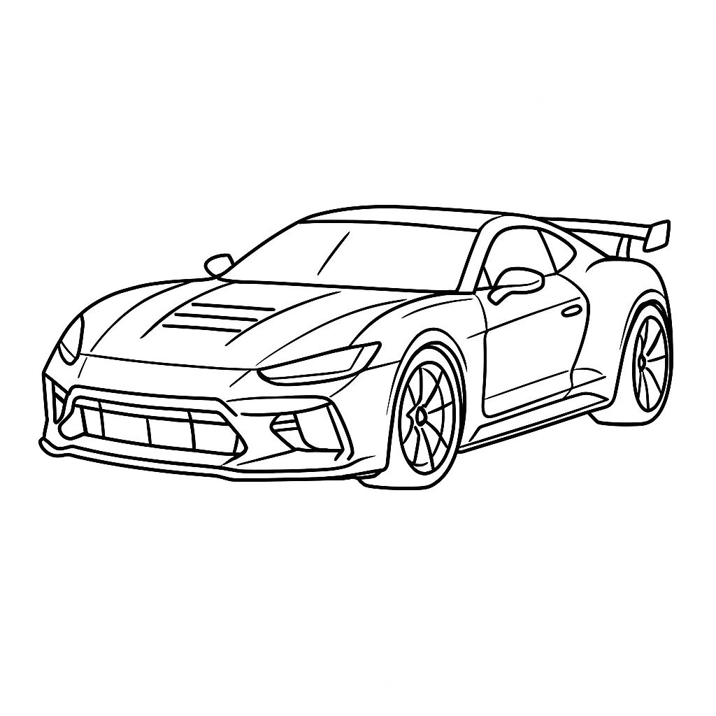 High-Performance Supercar