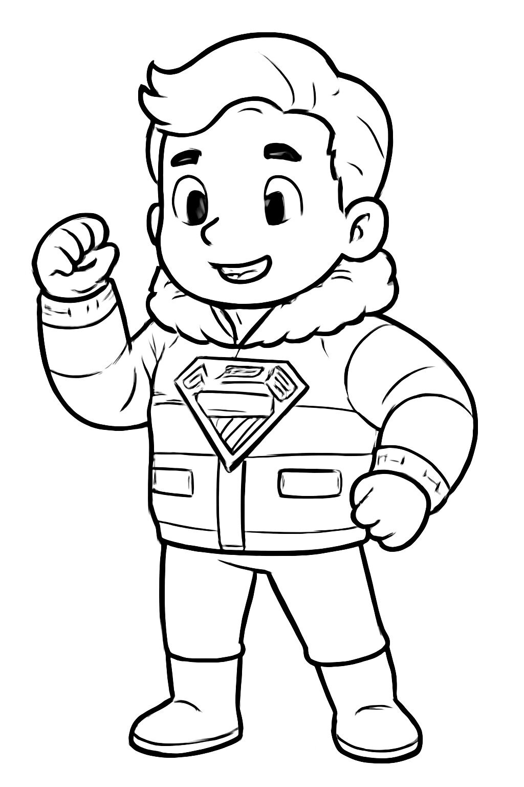 Winter Superman