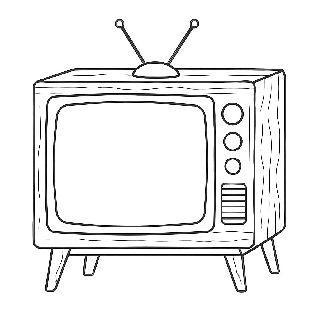 Wooden TV