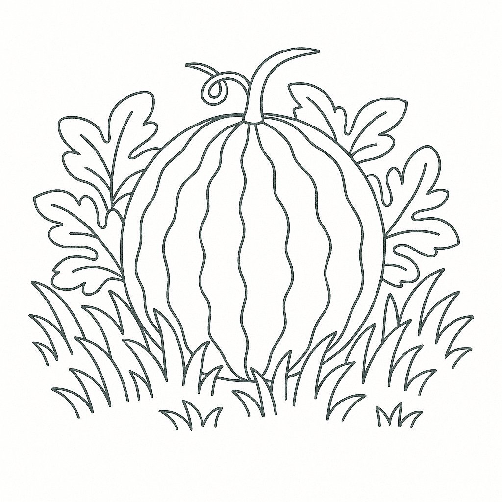 Watermelon in the Garden