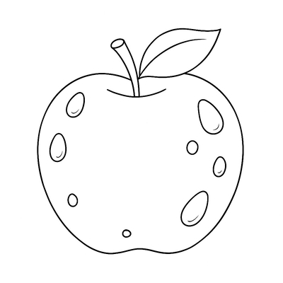 Apple Coloring Pages for Kids 2026 - Fun Apple Coloring Pictures