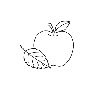 Apple Coloring Pages for Kids 2026 - Fun Apple Coloring Pictures