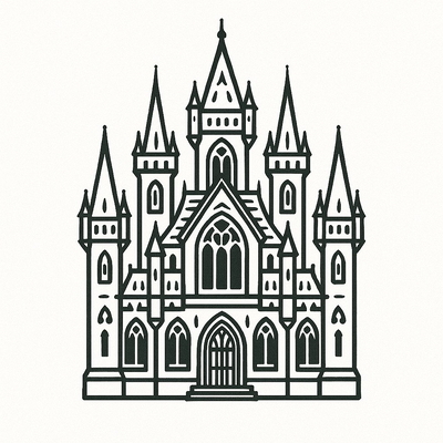Castle Coloring Pages for Kids 2026 - Free PDF Download
