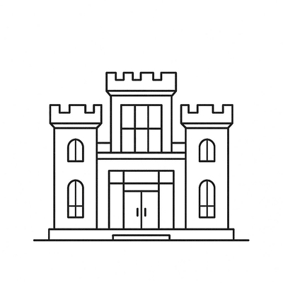 Castle Coloring Pages for Kids 2026 - Free PDF Download