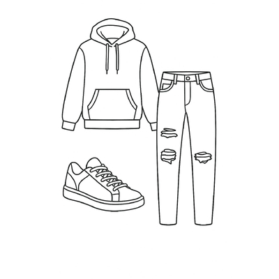 Clothing Coloring Pages for Kids 2026 - Free PDF Download