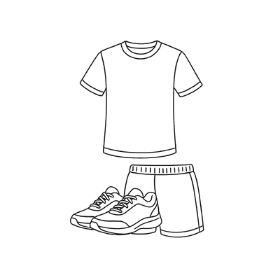 Clothing Coloring Pages for Kids 2026 - Free PDF Download