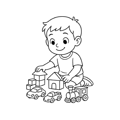 Coloring Pages of Boys and Girls 2026 - Fun Coloring Pictures for Kids