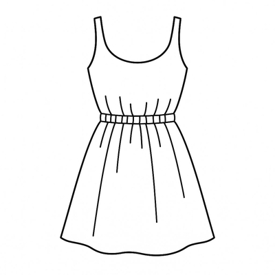 Dress Coloring Pages for Kids - Coloring Sheets 2026