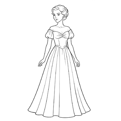 Festival Dress Coloring Pages for Kids 2026 - Creative and Fun