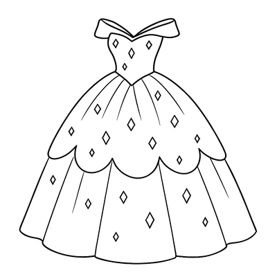 Festival Dress Coloring Pages for Kids 2026 - Creative and Fun
