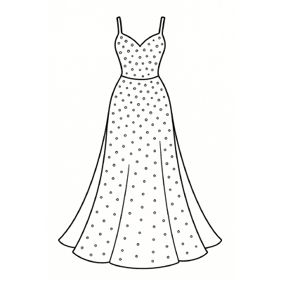 Festival Dress Coloring Pages for Kids 2026 - Creative and Fun