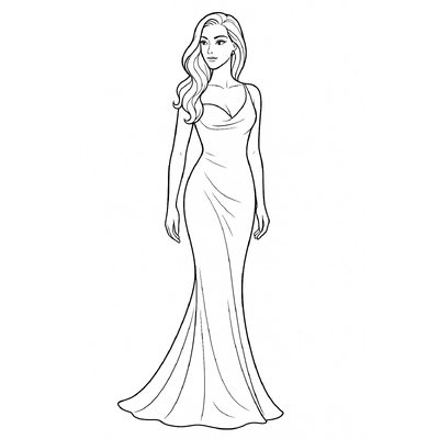 Festival Dress Coloring Pages for Kids 2026 - Creative and Fun