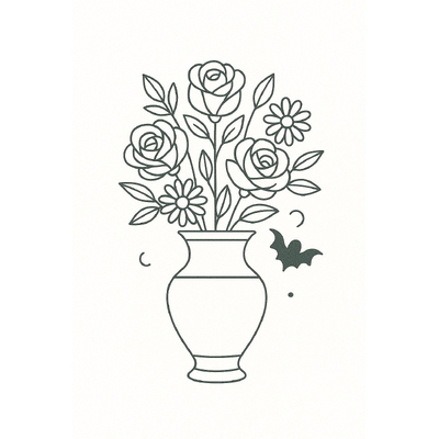 Flower Vase Coloring Pages for Kids – Coloring Sheets 2026