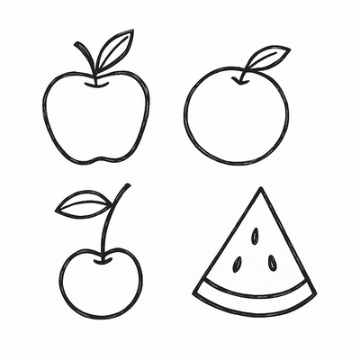 Fruit Coloring Pages for Kids 2026 - Inspire Creativity