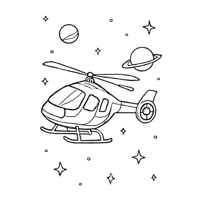 Helicopter Coloring Pages for Kids 2026 – Free PDF Sheets