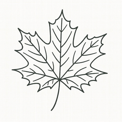 Leaf Coloring Pages for Kids 2026 - Free PDF Download