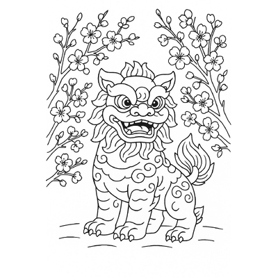 Lion Dance Coloring Pages for Kids – Unicorn Head Coloring Sheets 2026