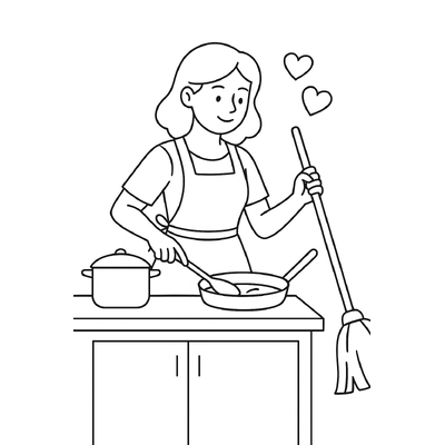 Mother and Child Coloring Pages 2026 - Creative Love for Kids