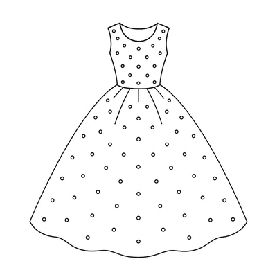 Princess Dress Coloring Pages for Kids – Beautiful Coloring Pictures 2026
