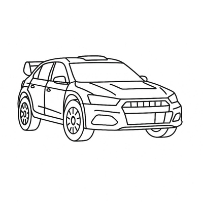 Racing Car Coloring Pages for Kids – Beautiful Coloring Pictures 2026
