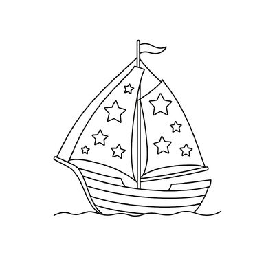 Sailboat Coloring Pages for Kids – Beautiful Sailboat Coloring Pictures 2026