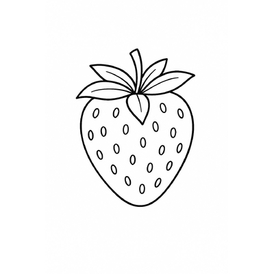 Strawberry Coloring Pages for Kids 2026 - Free PDF Download