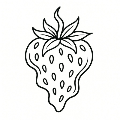 Strawberry Coloring Pages for Kids 2026 - Free PDF Download