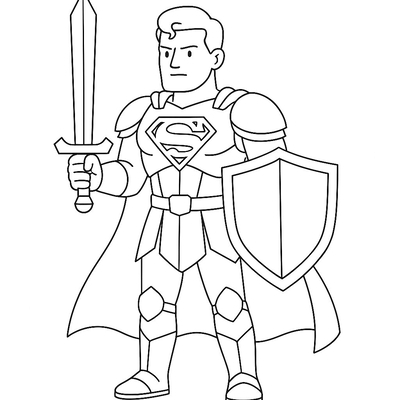 Superman Coloring Pages for Kids 2026 - Free PDF Download