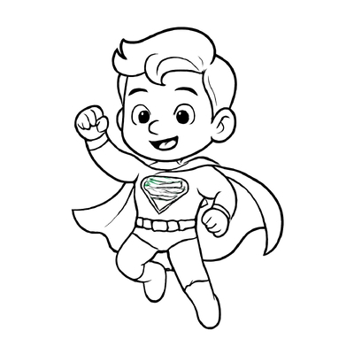 Superman Coloring Pages for Kids 2026 - Free PDF Download