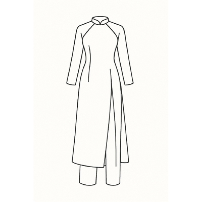 Vietnamese Ao Dai Coloring Pages for Kids – Download PDF 2026