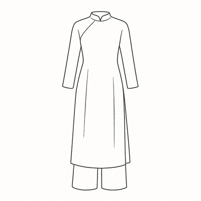Vietnamese Ao Dai Coloring Pages for Kids – Download PDF 2026