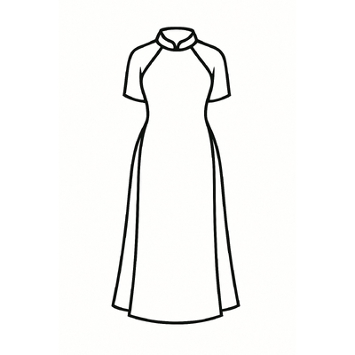 Vietnamese Ao Dai Coloring Pages for Kids – Download PDF 2026