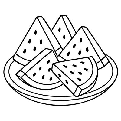Watermelon Coloring Pages for Kids 2026 – Free PDF Sheets