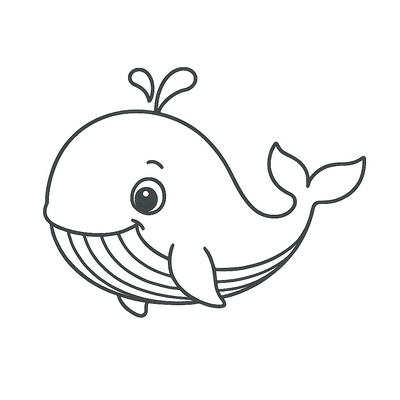 Whale Coloring Pages for Kids – Coloring Sheets 2026