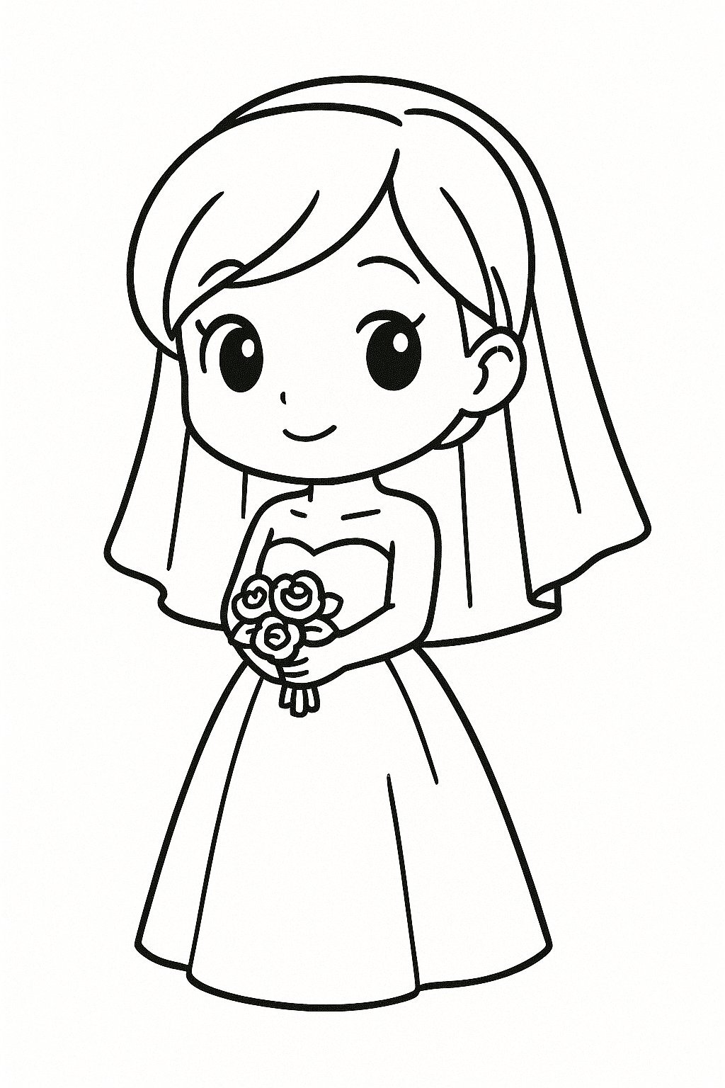 Chibi-Style Bride