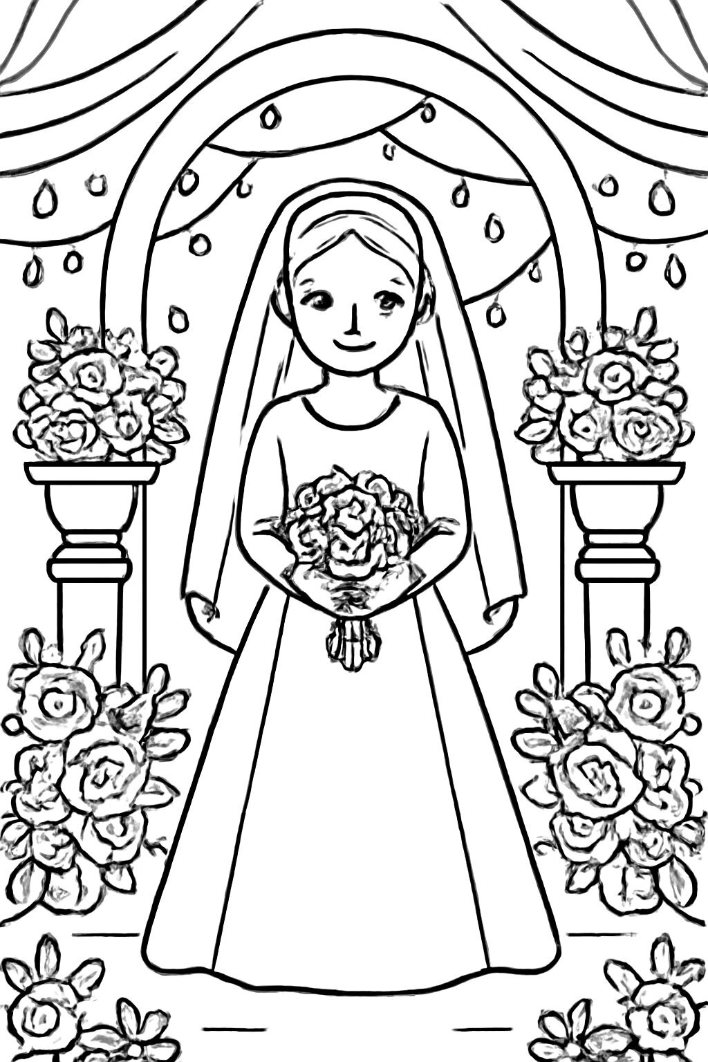 Bride in the Aisle