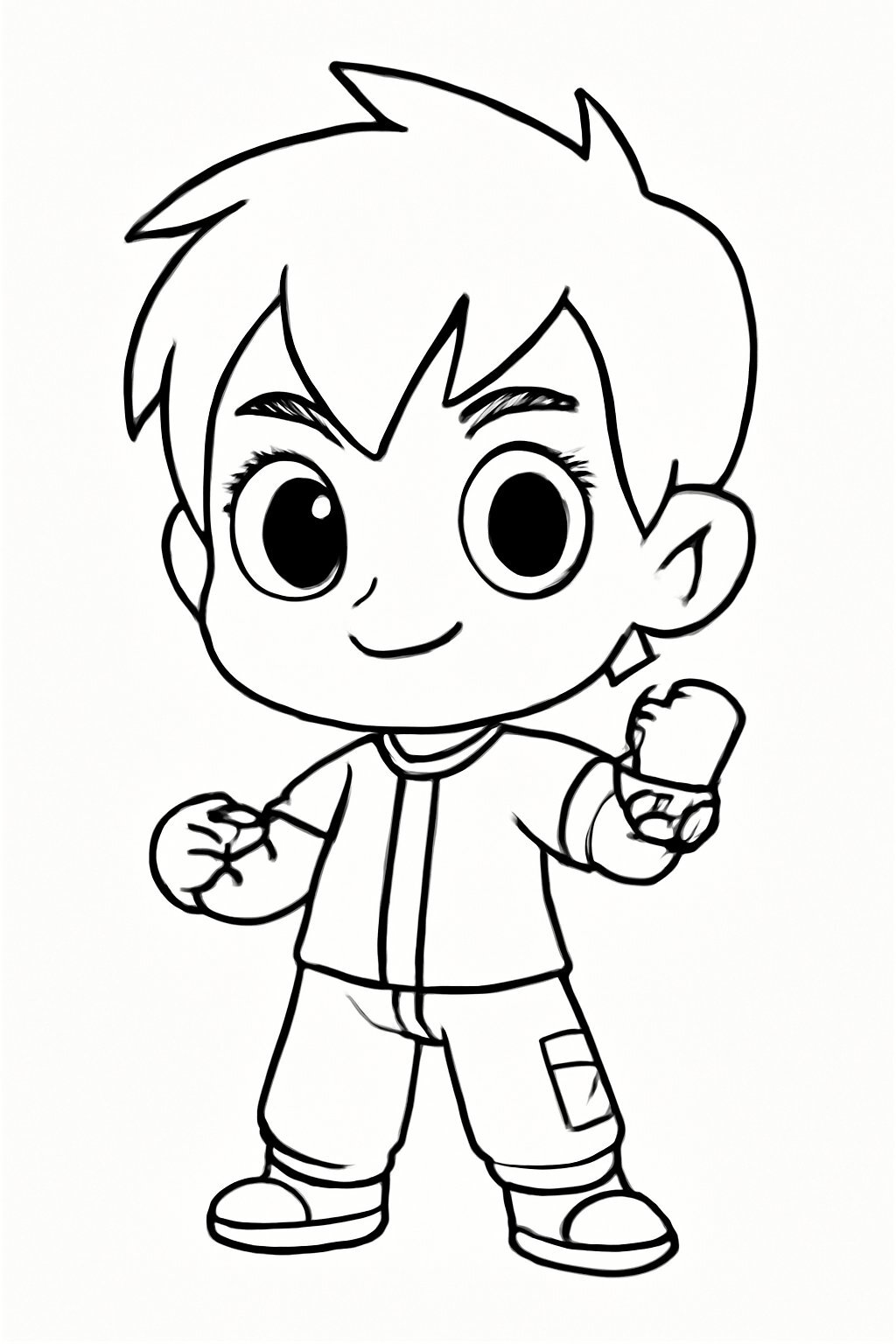 Chibi-Style Ben 10