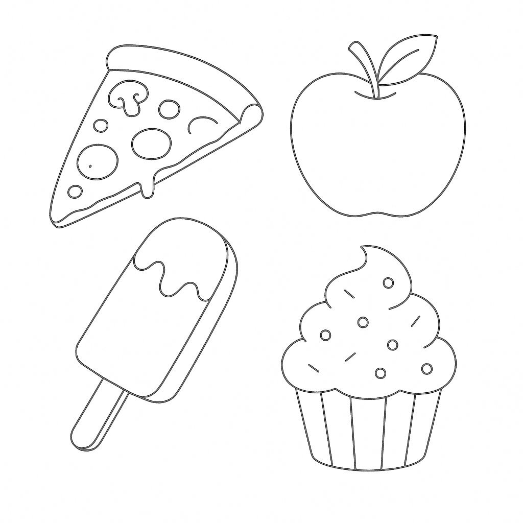 Food Coloring Book