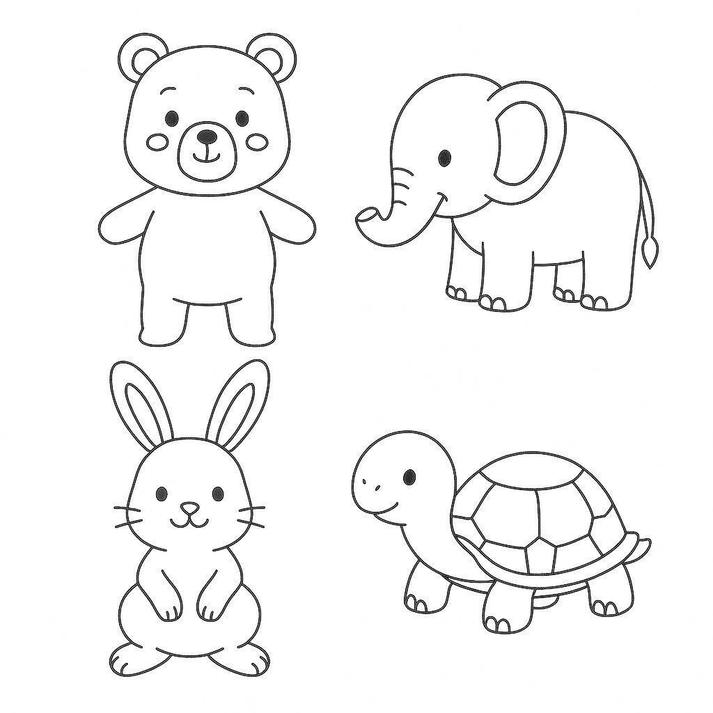 Animal Coloring Book