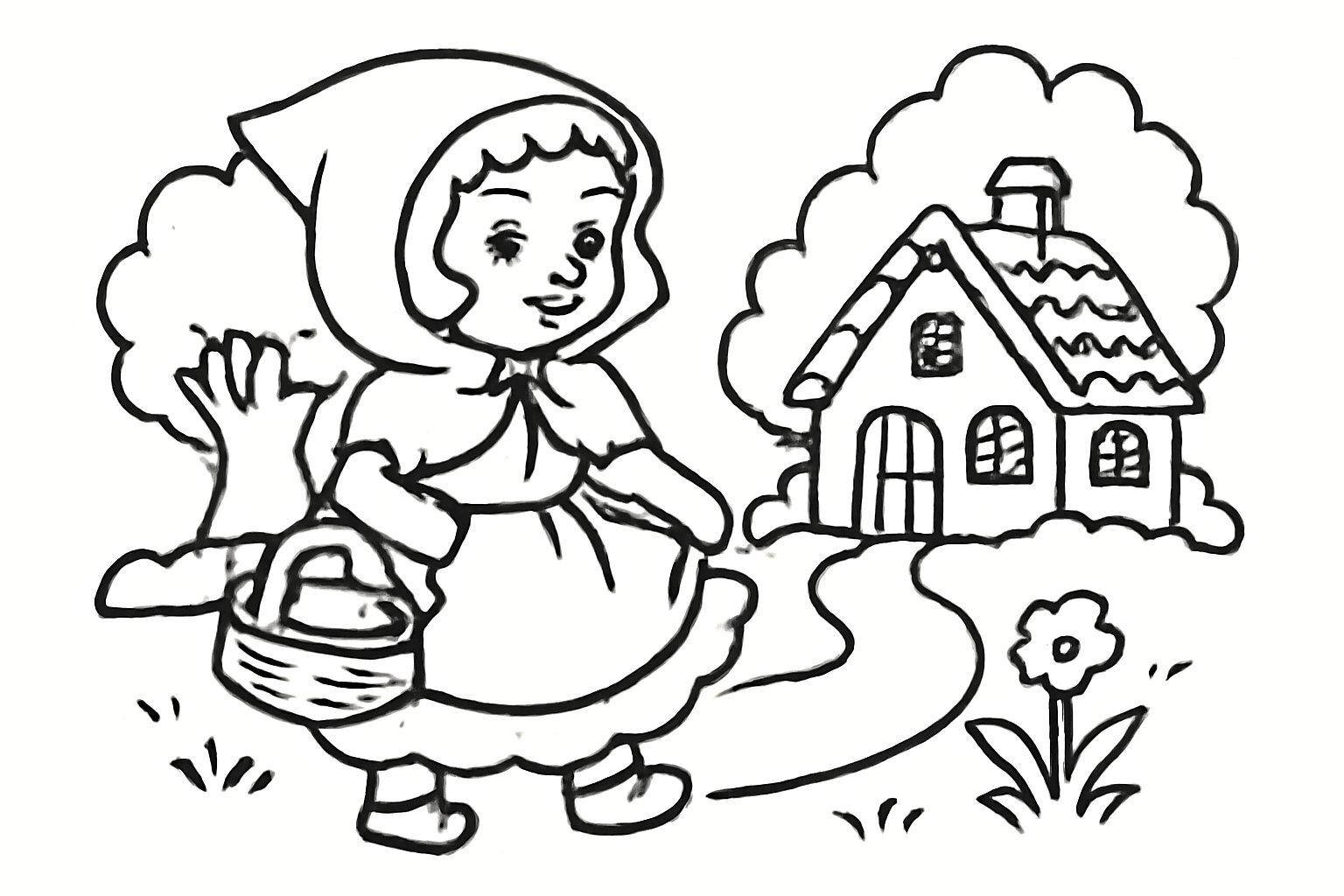 Coloring Pages of the Fox, the Rabbit, and the Rooster for Kids 2026