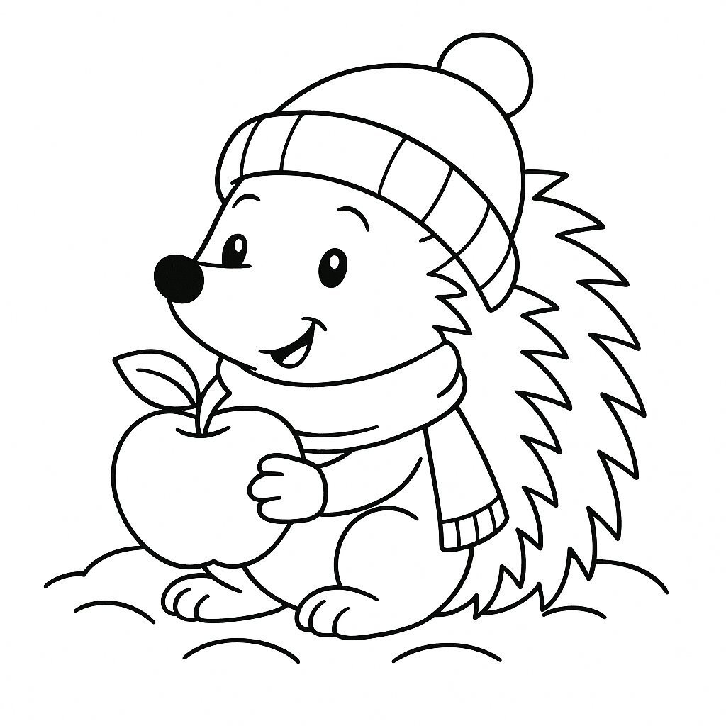 Winter Hedgehog