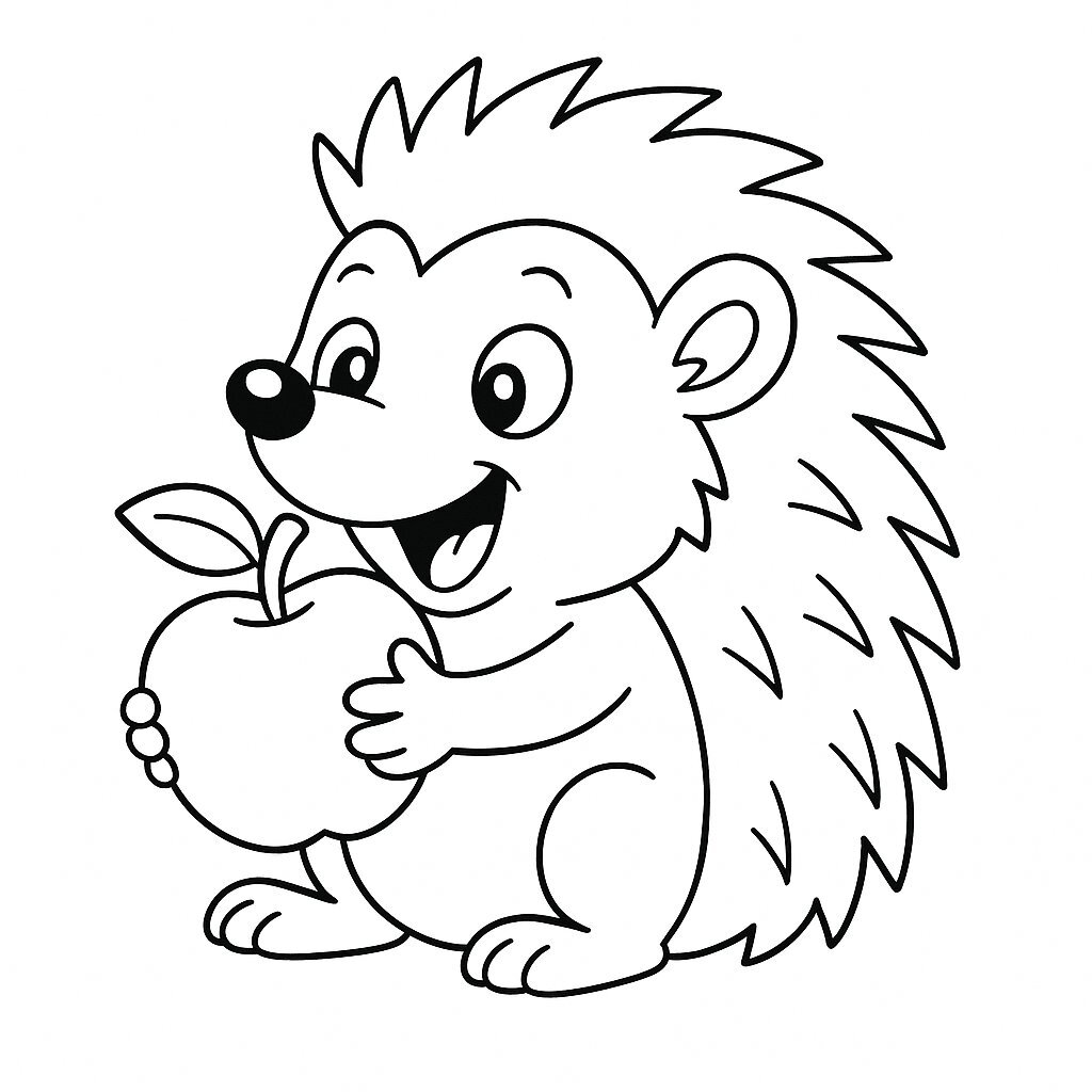 Playful Hedgehog