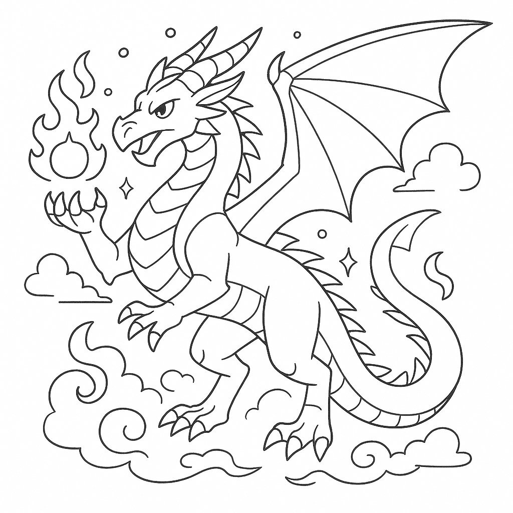 Fantasy Spirit Dragon