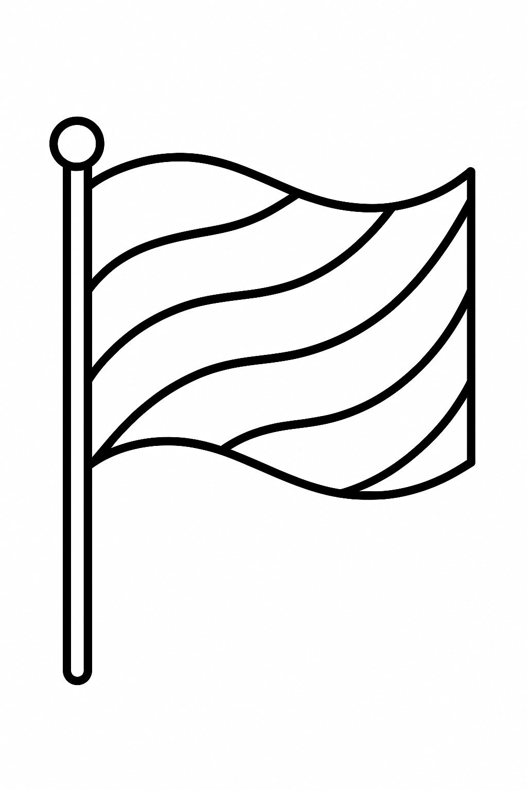 Flag Coloring Pages for Kids 2026 – Free PDF Download