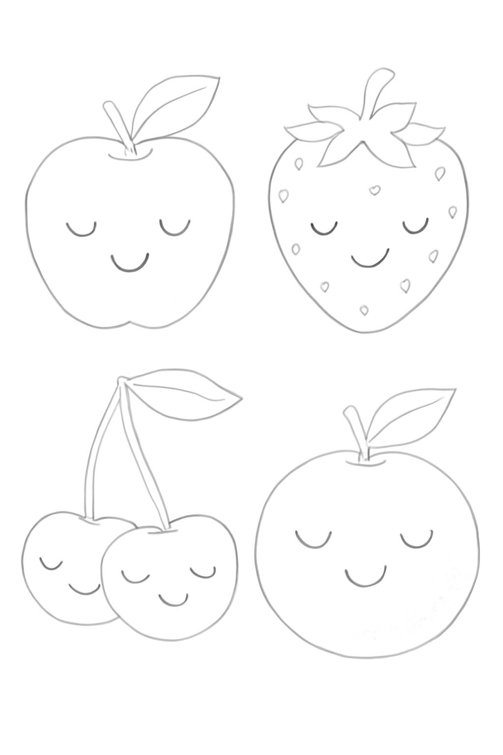 Pastel Fruits
