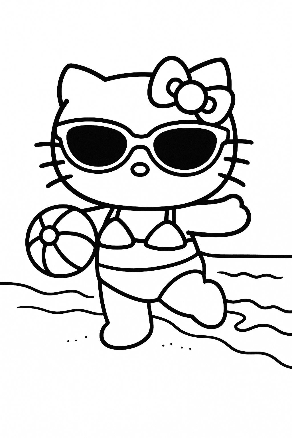 Beach Kitty