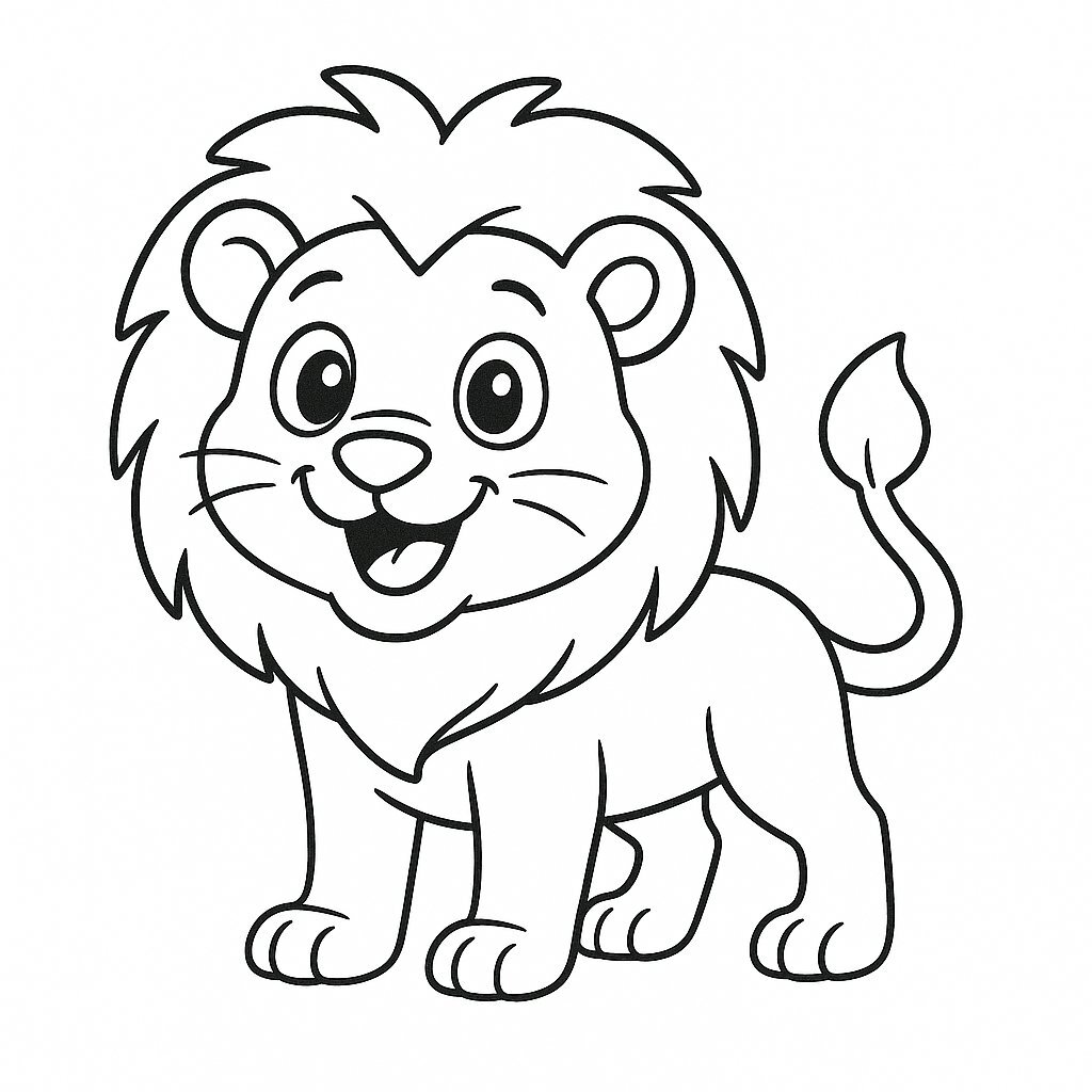 Cartoon Lion