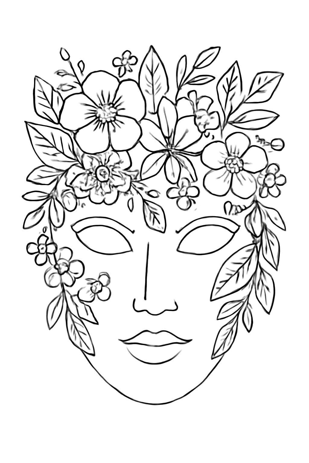 Mask Coloring Pages for Kids 2026 – Fun PDF Download