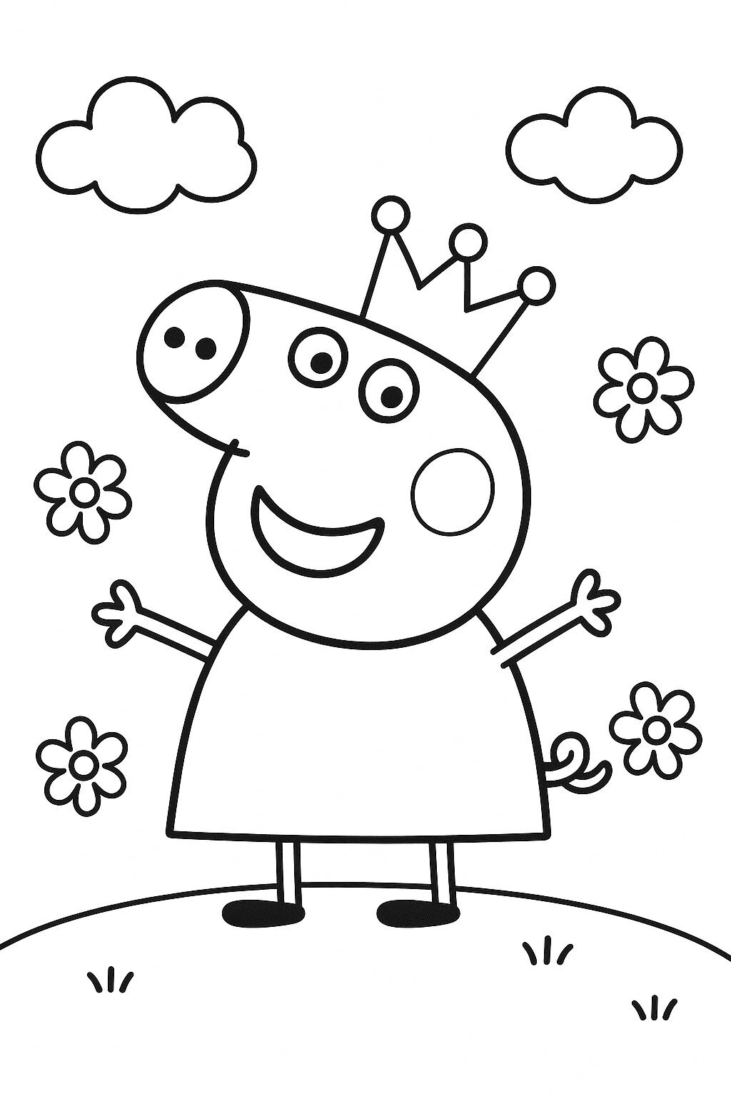 Cheerful Peppa Pig