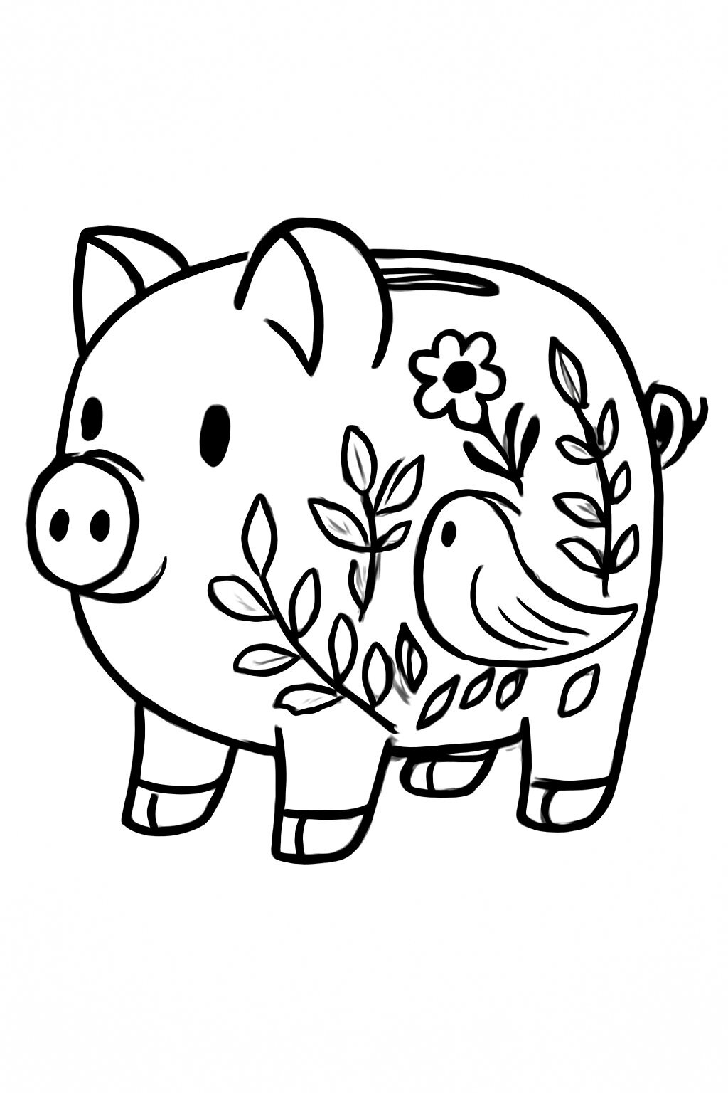 Nature-Inspired Piggy Bank
